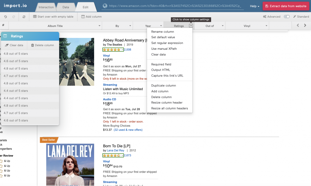 beginner scraping tools