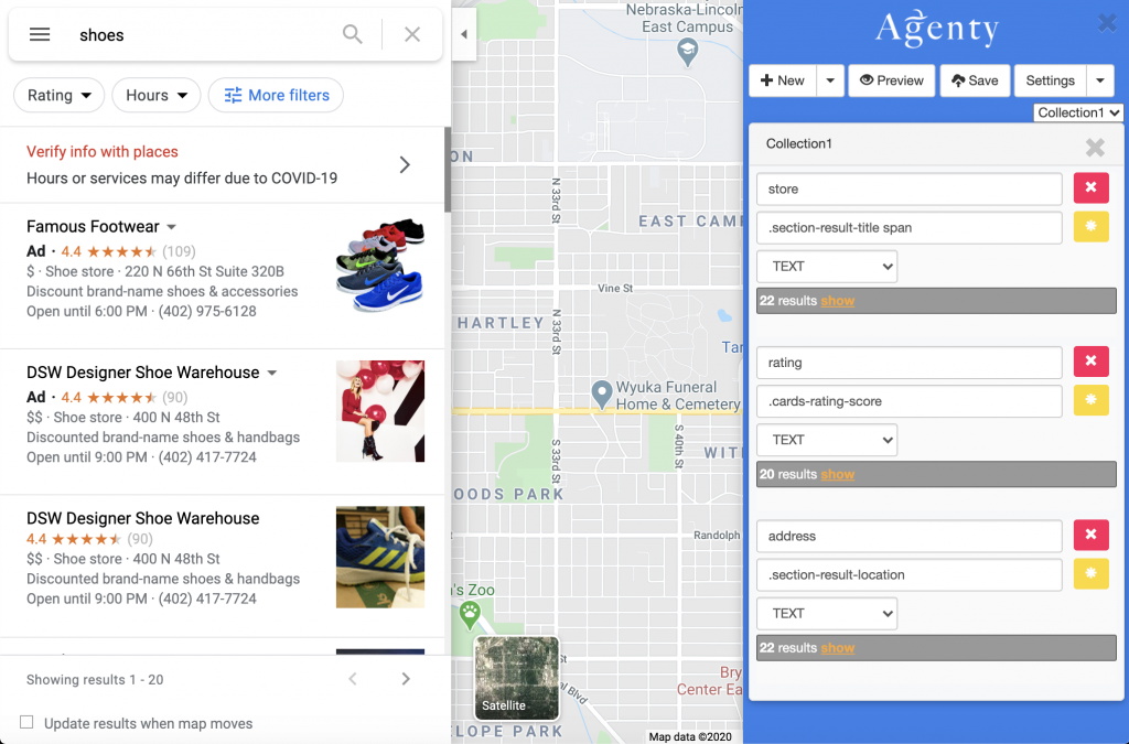 scraping extension tool
